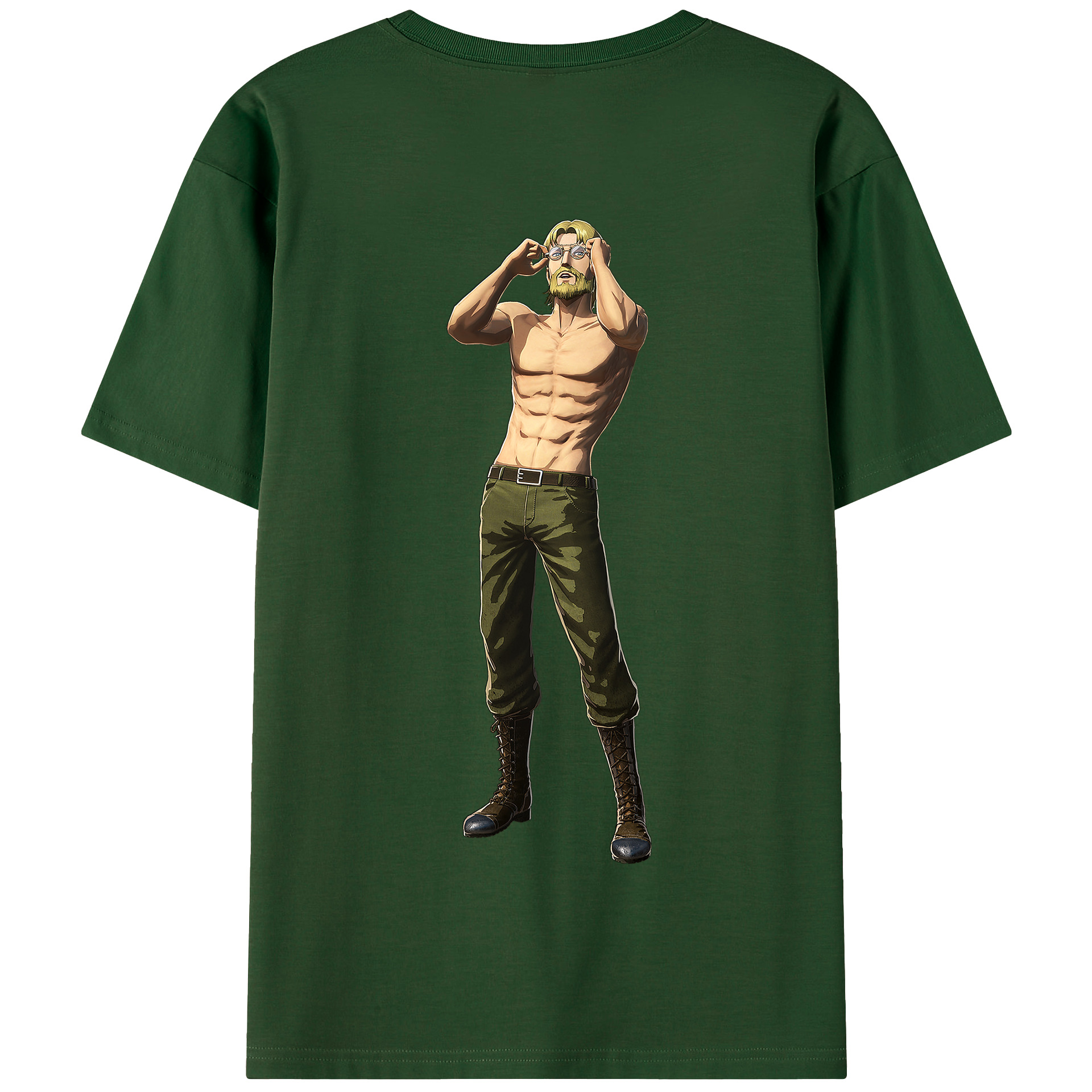 （画像用） 進撃の巨人 Attack on Titan 綿100％半袖Tシャツ（背面プリント）